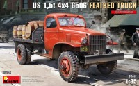Купить збірна модель MiniArt U.S. 1.5t 4×4 G506 Flatbed Truck (1:35): цена от 1753 грн.