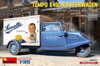 Купить збірна модель MiniArt Tempo A400 Kastenwagen 3-Wheel Delivery Box Track (1:35): цена от 1313 грн.