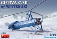 Купить збірна модель MiniArt Cierva C.30 with Winter Ski (1:35): цена от 1618 грн.