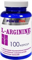 Купити амінокислоти Powerful L-Arginine 750 mg за ціною від 509 грн.