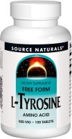 Купити амінокислоти Source Naturals L-Tyrosine 500 mg за ціною від 588 грн.