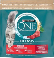 Купити корм для кішок Purina ONE Sterilized Beef 1.5 kg за ціною від 437 грн.