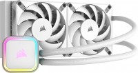 Купить система охлаждения Corsair iCUE H100i RGB ELITE White  по цене от 6096 грн.