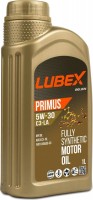 Купить моторное масло Lubex Primus C3-LA 5W-30 1L  по цене от 260 грн.