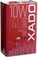 Купить моторное масло XADO Atomic Oil 10W-40 SHPD Red Boost 4L  по цене от 1145 грн.