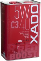 Купити моторне мастило XADO Atomic Oil 5W-40 C3 Red Boost 4L  за ціною від 1413 грн.