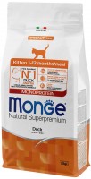 Купить корм для кошек Monge Speciality Line Monoprotein Kitten Duck 1.5 kg  по цене от 770 грн.