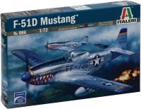 Купить сборная модель ITALERI P-51D Mustang (1:72)  по цене от 421 грн.