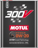 Купить моторное масло Motul 300V Power 0W-20 2L  по цене от 1608 грн.