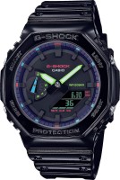 Купить наручний годинник Casio G-Shock GA-2100RGB-1A: цена от 4400 грн.