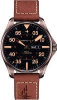 Купить наручные часы Hamilton Khaki Aviation Day Date Auto H64705531  по цене от 56190 грн.