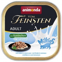 Купити корм для кішок Animonda Adult Vom Feinsten Rabbit in Cream Sauce 100 g  за ціною від 57 грн.