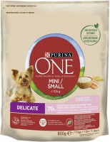 Купить корм для собак Purina ONE Adult Mini/Small Delicate Salmon 800 g  по цене от 181 грн.