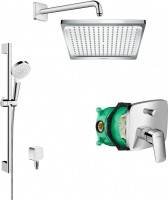 Купити душова система Hansgrohe EcoSmart 240 Logis 20200011  за ціною від 14000 грн.