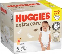 Купити підгузки Huggies Extra Care 5 (/ 66 pcs) за ціною від 999 грн.