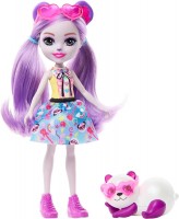 Купить кукла Enchantimals Panda Pemma and Clamber HNT58: цена от 399 грн.