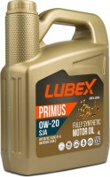 Купить моторное масло Lubex Primus SJA 0W-20 4L  по цене от 1037 грн.
