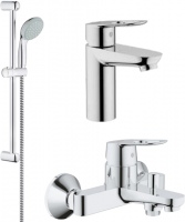 Купить набор смесителей Grohe BauLoop 118105  по цене от 6405 грн.