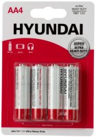 Купить акумулятор / батарейка Hyundai Heavy Duty 4xAA: цена от 38 грн.