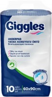Купити підгузки Giggles Underpads 60x90 (/ 10 pcs) за ціною від 95 грн.