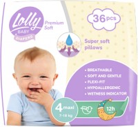 Купить подгузники Lolly Premium Soft Diapers 4 (/ 36 pcs) по цене от 305 грн.