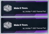 Купити термопаста Cooler Master Thermal Pads M.2 SSD 60x18x0.5mm 2 in 1 Kit  за ціною від 265 грн.