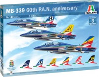 Купить сборная модель ITALERI MB-339 60th P.A.N. Anniversary (1:72)  по цене от 2394 грн.