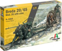 Купити збірна модель ITALERI Breda 20/65 Mod. 35 with Crew (1:35)  за ціною від 895 грн.