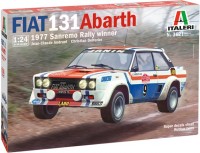 Купити збірна модель ITALERI Fiat 131 Abarth 1977 Sanremo Rally Winner (1:24)  за ціною від 1549 грн.