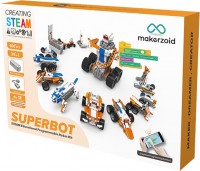 Купити конструктор Makerzoid Superbot Educational Building Blocks MKZ-ID-SPB  за ціною від 2634 грн.