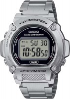 Купить наручний годинник Casio W-219HD-1A: цена от 2211 грн.