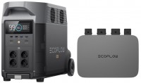 Купити зарядна станція EcoFlow DELTA Pro + Microinverter 600W  за ціною від 151999 грн.