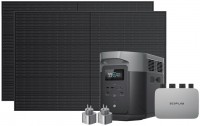 Купити зарядна станція EcoFlow DELTA Max 2000 + Microinverter 600W + 2SP400W  за ціною від 109999 грн.