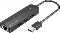 Купити кардридер / USB-хаб Vention CHPBB  за ціною від 689 грн.