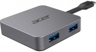 Купити кардридер / USB-хаб Acer 4-in-1 Type-C Dongle  за ціною від 1054 грн.