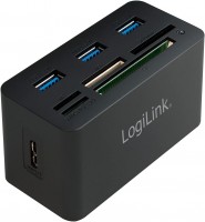 Купити кардридер / USB-хаб LogiLink CR0042 за ціною від 2500 грн.