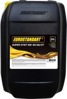 Купить моторное масло EUROSTANDART Super Synt 5W-40 SN/CF 20L  по цене от 3456 грн.
