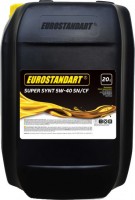 Купить моторне мастило EUROSTANDART Super Synt 5W-40 SN/CF 20L: цена от 3456 грн.