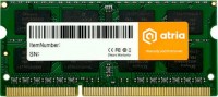 Купити оперативна пам'ять ATRIA SO-DIMM DDR3 1x8Gb за ціною від 355 грн.