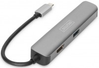 Купить картридер / USB-хаб Digitus DA-70891  по цене от 1741 грн.