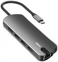 Купить картридер / USB-хаб Remax RU-U50  по цене от 2041 грн.