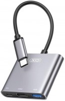 Купить картридер / USB-хаб XO HUB011: цена от 329 грн.