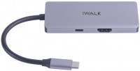 Купити кардридер / USB-хаб iWalk ADH006  за ціною від 1329 грн.