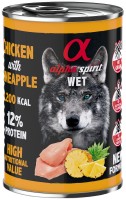 Купити корм для собак Alpha Spirit Wet Chicken/Pineapple 400 g  за ціною від 133 грн.