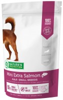 Купить корм для собак Natures Protection Mini Extra Salmon Adult Small Breeds 500 g  по цене от 186 грн.
