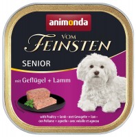 Купити корм для собак Animonda Vom Feinsten Senior Poultry/Lamb 150 g  за ціною від 58 грн.