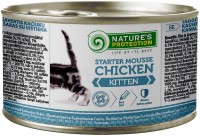 Купити корм для кішок Natures Protection Kitten Starter Mousse Chicken 200 g  за ціною від 89 грн.