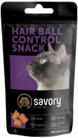 Купити корм для кішок Savory Snacks Pillows Hairball Control 60 g  за ціною від 77 грн.