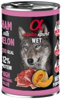 Купити корм для собак Alpha Spirit Wet Ham/Melon 400 g  за ціною від 133 грн.