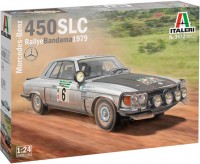 Купити збірна модель ITALERI Mercedes-Benz 450SLC Rallye Bandama 1979 (1:24)  за ціною від 1512 грн.